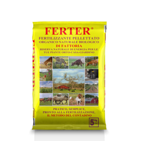 Concime Pellettato Ferter® - 5 Kg 