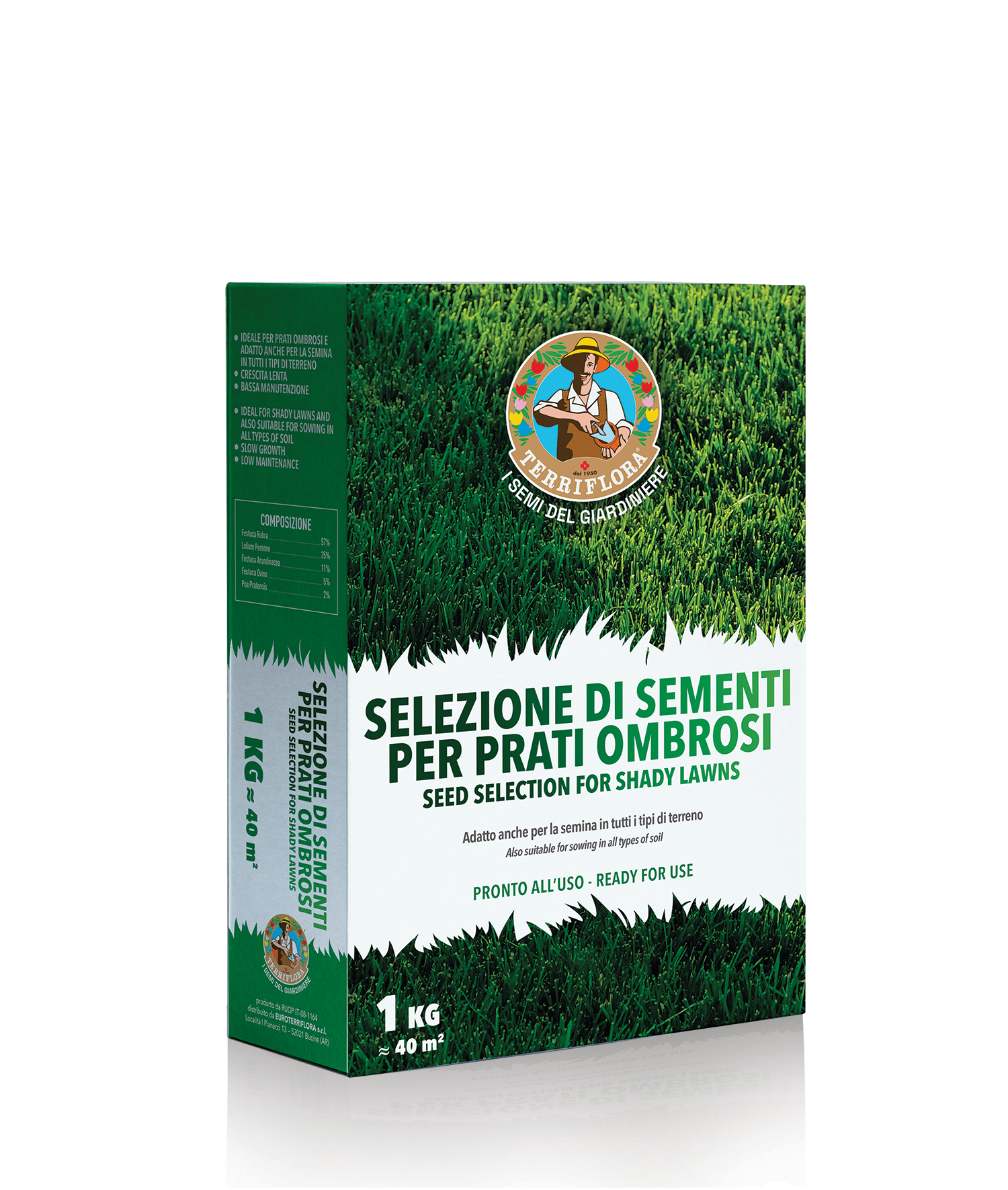 Selezione di sementi per prati ombrosi