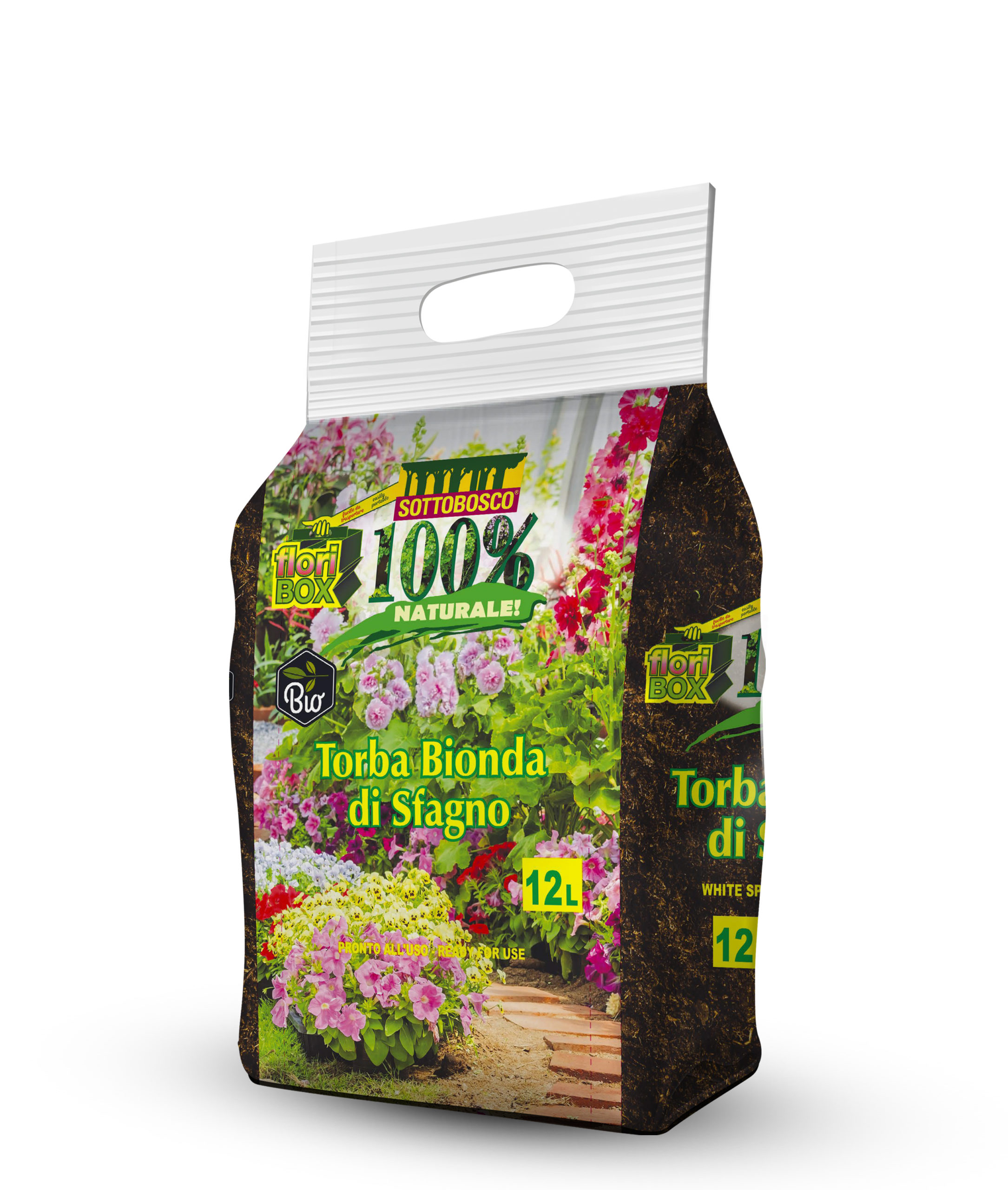 Torba Bionda Floribox di Sfagno Biologica