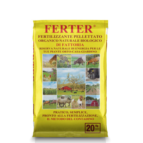 Concime Pellettato Ferter® - 20 Kg 